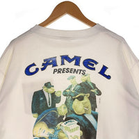 90's CAMEL キャメル THE HARD PACK Pocket S/S TEE 半袖 ポケット Tシャツ ポケT ホワイト Size XL 福生店