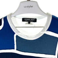 COMME des GARCONS HOMME DEUX コムデギャルソンオムドゥ DC-T015 AD2018 パッチワーク Tシャツ ホワイト sizeS 瑞穂店