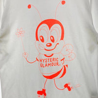 HYSTERIC GLAMOUR ヒステリックグラマー プリントTシャツ ハチ ホワイト 02251CT43 Size L 瑞穂店