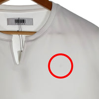 felkod フィルコッド Key Neck Over Size Tee キーネック オーバーサイズ Tシャツ ホワイト ポリエステル Size M 福生店