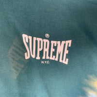 SUPREME シュプリーム 21AW Bleached Hooded Sweatshirt ブリーチド プルオーバースウェットパーカー グリーン Size XXL 福生店