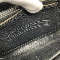 Chrome Hearts クロムハーツ REC F BSフレア ラウンドファスナー レザーウォレット 財布 ブラック SV925 福生店