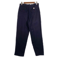 90's STUSSY ステューシー キャンバスコットン トラウザーパンツ ネイビー 中国製 紺タグ Size 32 福生店