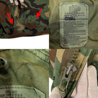 90's U.S.ARMY 米軍 M-65 フィールドジャケット ウッドランドカモ 8415-01-099-7830 GOLDEN MFG. 91年会計 Size S-S 福生店
