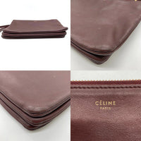CELINE セリーヌ トリオ ラージ ショルダーバッグ ボルドー 瑞穂店