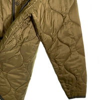 DESCENDANT ディセンダント 19AW REMNANTS QUILTING JACKET レムナント キルティングジャケット ナイロン オリーブ Size 1 福生店
