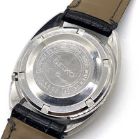 SEIKO 5 セイコーファイブ DX 25JEWELS オートマティック 腕時計 社外革ベルト 黒文字盤 福生店