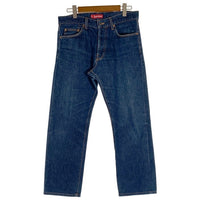 SUPREME シュプリーム SLIM スリムテーパードデニムパンツ インディゴ ボタンフライ 赤耳 Size 34 福生店