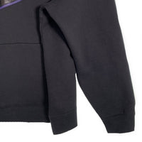 SUPREME シュプリーム 19AW NIKE ナイキ Leather Applique Hooded Sweatshirt レザーアップリケ プルオーバースウェットパーカー フーディー ブラック CK6225-010 Size L 福生店