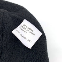 SUPREME シュプリーム オールド ウールニットキャップ イヤーマフ 雪柄 ボンボン ブラック 中国製 福生店