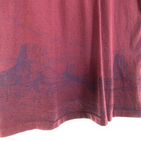 90's 3D EMBLEM スリーディー エンブレム HARLEY-DAVIDSON ハーレーダビッドソン 半袖 Tシャツ バーガンディー USA製 Size XL 福生店