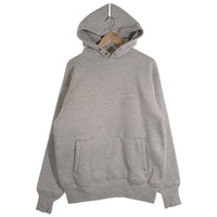 CAMBER キャンバー DOUBLE THICK PULLOVER HOODED 24oz プルオーバースウェットパーカー スナップボタン グレー USA製 Size S 福生店