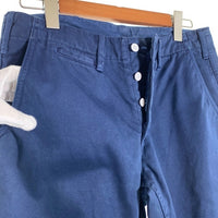 BURGUS PLUS バーガスプラス HINOYA ORIGINAL ヒノヤオリジナル BUTTON FLY CHINO PANTS ボタンフライ チノパンツ ネイビー Lot.401 Size 32 福生店