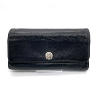 CHROME HEARTS クロムハーツ JUDY ジュディ レザーウォレット クロスボール 長財布 ブラック 福生店