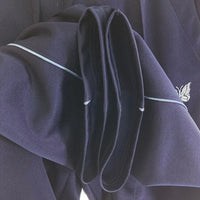 Needles ニードルズ MR537 Piping Cowboy Track Pant パイピング カウボーイ トラックパンツ ネイビー sizeM 瑞穂店