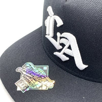TWNTY TWO トゥエンティトゥー Snapback Cap "City of Angeles" スナップバックキャップ ブラック 福生店