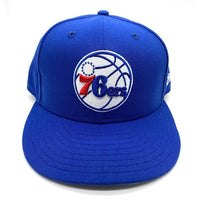 NEWERA ニューエラ Philadelphia 76ers フィラデルフィア セブンシクサーズ 9FIFTY スナップバック キャップ ブルー 福生店