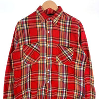 70's BIG MAC ビッグマック フランネルチェックシャツ レッド Size M 福生店
