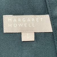 MARGARET HOWELL マーガレットハウエル ノーカラーハーフトレンチコート ネイビーsize1 瑞穂店