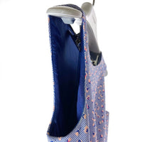 ANAYI アナイ スモールフラワープリント タックワンピース ブルー size36 瑞穂店