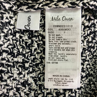 Mila Owen ミラオーウェン 金釦ショート丈 ニットカーディガン ブラック size1 瑞穂店