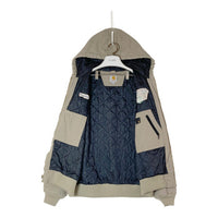 Carhartt カーハート 14806 裏キルティング 企業ロゴ リップストップ アクティブジャケット ベージュ sizeL 瑞穂店