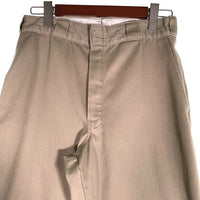 90’s DICKIES ディッキーズ チノツイル ワークパンツ カーキ TALON Size w 約80cm 福生店