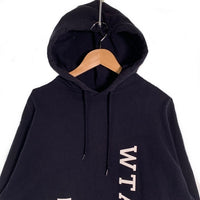 WTAPS ダブルタップス 23SS プリント プルオーバースウェットパーカー ネイビー 231ATDT-CSM01 Size 01 福生店