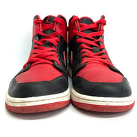 NIKE ナイキ AIR JORDAN 1 MID エアジョーダン1ミッド ブレッドトゥ スニーカー ブラック×レッド DQ8426-060 Size 27.5cm 瑞穂店