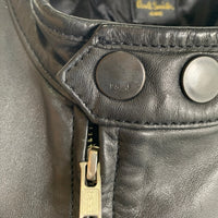Paul Smith JEANS ポールスミスジーンズ シングル ライダースジャケット ホースハイド ブラック 593LB Size M 福生店