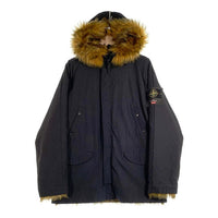 Supreme シュプリーム STONE ISLAND ストーンアイランド 22SS Formula Steel Reversible Fauxfur Parka ファージャケット ブラック Size M 福生店