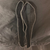 TENDERLOIN テンダーロイン コットン チェーン刺繡 半袖 ワークシャツ ブラック SizeM 瑞穂店