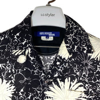 JUNYA WATANABE COMME des GARCONS MAN ジュンヤワタナベ コムデギャルソンマン WS-B016 AD2016 キュプラボイルプリント 花柄 半袖シャツ ブラック sizeXS 瑞穂店
