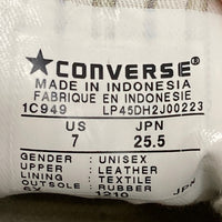 CONVERSE コンバース オールスター レザー スニーカー ブラック size25.5cm 瑞穂店