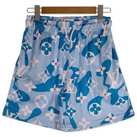 MR. REMADE ミスター リメイド LV MESH SHORTS メッシュショーツ ライトブルー Size L 福生店