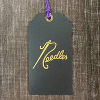 Needles ニードルズ NS230 Pinstripe Work Shirt ピンストライプ 長袖ワークシャツ ブラウン SizeM 瑞穂店