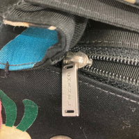 CHANEL シャネル 2.55 チョコバー チェーンショルダーバッグ 花柄 ギャランティカード付 ブラック 瑞穂店