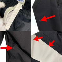 Reebok リーボック セットアップ ナイロン トラックジャケット パンツ ブラック CE4995 Size L 福生店