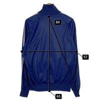 80's~ adidas アディダス Track Jacket トラックジャケット ネイビー 香港製 Size M 相当 福生店