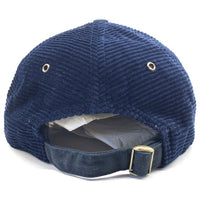 SUPREME シュプリーム Classic Logo Corduroy 6-Panel クラシックロゴ コーデュロイ 6パネルキャップ ネイビー ブラック 福生店