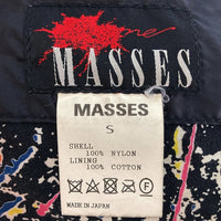 MASSES マシス REVERSIBLE COACH JACKET リバーシブル コーチジャケット ブラック sizeS 瑞穂店