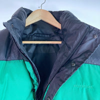 BALENCIAGA バレンシアガ 533912 ダウンジャケット グリーン×ブラック sizeXL 瑞穂店