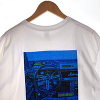 CHALLENGER チャレンジャー Kode Talkers コードトーカーズ Ruin of Kode talkers Japan Tour 2024 ジャパンツアー 半袖 Tシャツ ホワイト ブルー Size XL 福生店