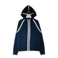 BILLIONAIRE BOY CLUB ビリオネアボーイズクラブ テープモチーフ フルジップ パーカー ブラック sizeM 瑞穂店