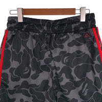 adidas アディダス BAPE ベイプ Dame 9 デイム9 メッシュショーツ ショートパンツ バスパン ブラック レッド JF1153 Size JP XL 福生店