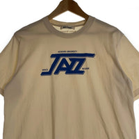 Wales Bonner ウェールズボナー 24AW HOWARD UNIVERSITY JAZZ T-SHIRT 半袖 プリントTシャツ ナチュラル Size M 福生店