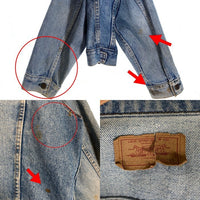 80-90's Levi's リーバイス 70506-0214 デニムトラッカージャケット 4th インディゴ USA製 Size 46 福生店