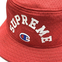 SUPREME シュプリーム 24SS Champion Mesh Crusher チャンピオン メッシュクラッシャー ハット レッド Size S/M 福生店