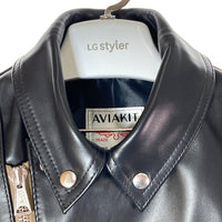 Lewis Leathers ルイスレザー 441T CYCLONE サイクロン タイトフィット ホースハイド ダブル ライダースジャケット ブラック size44 瑞穂店