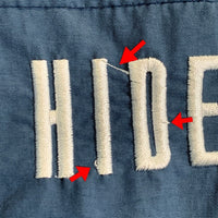Hide and Seek ハイドアンドシーク 24SS Nylon Anrack ナイロン アノラック プルオーバージャケット ネイビー HJ-010124 Size M 福生店